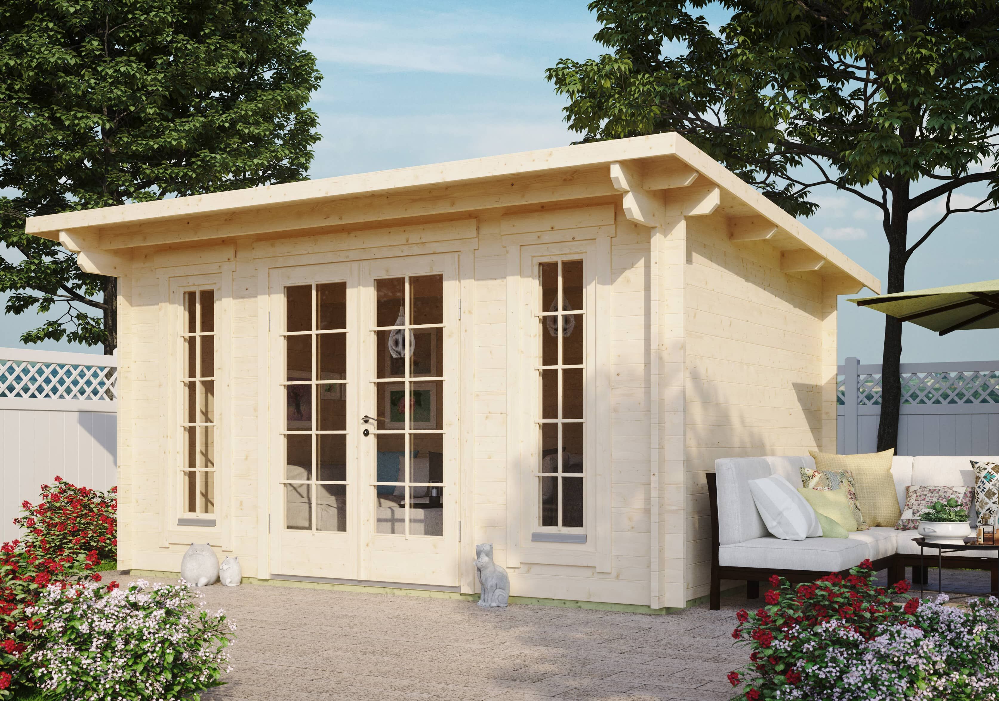 Fjordholz Holzgartenhaus Modell Jacob 44 B | 4x3m Unkategorisiert online kaufen Fjordholz Holzgartenhaus Modell Jacob 44 B | 4x3m Unkategorisiert online kaufen