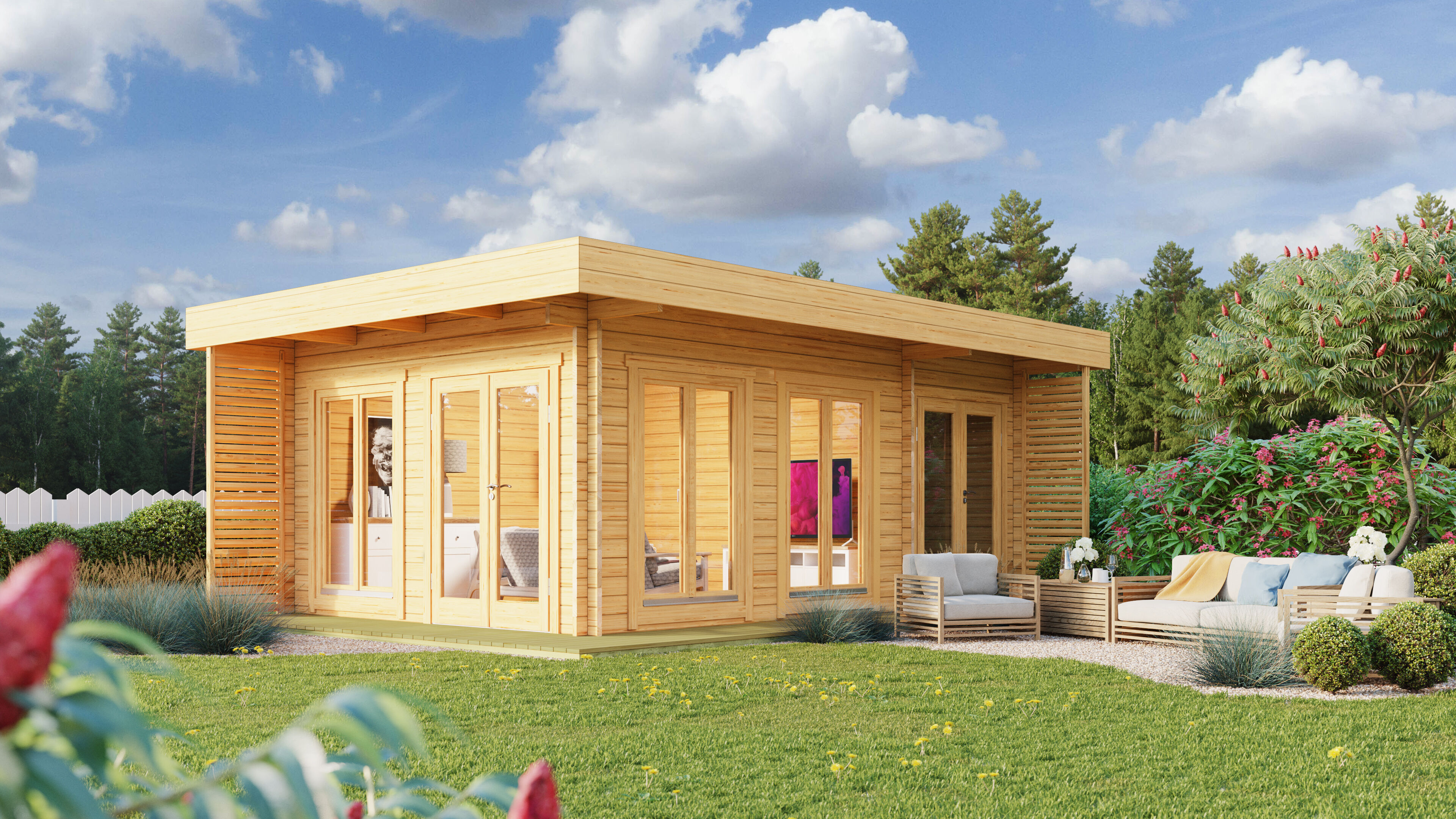 Gartenlounge Modell Petra 44 F | 6x4m Unkategorisiert online kaufen