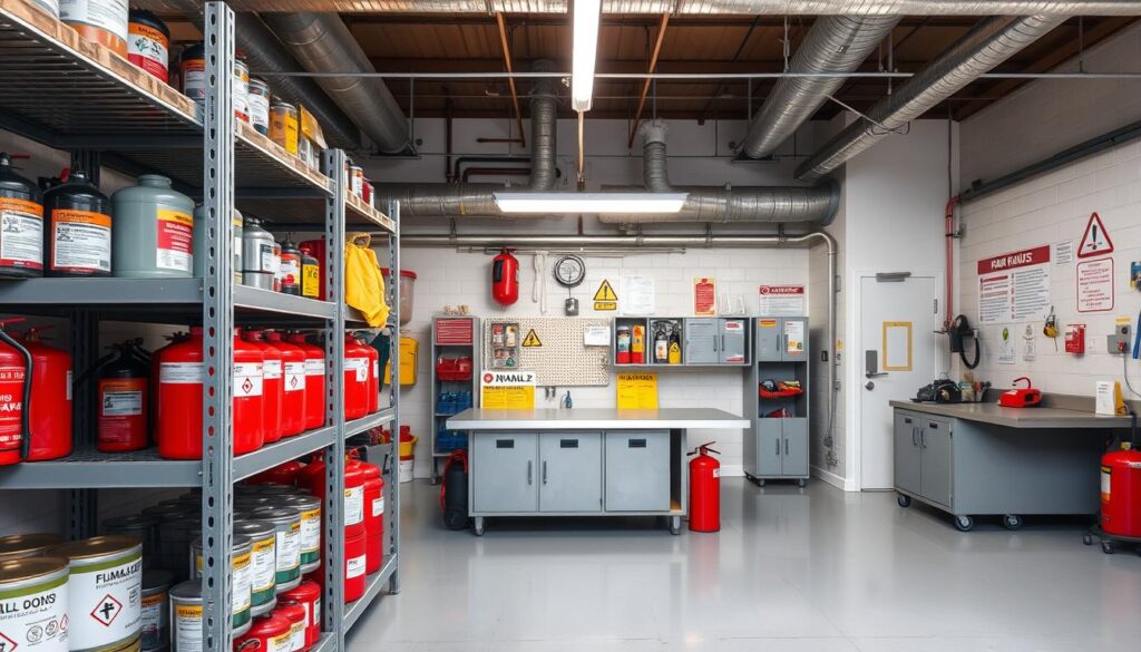 Brennbare Flüssigkeiten Brandschutz