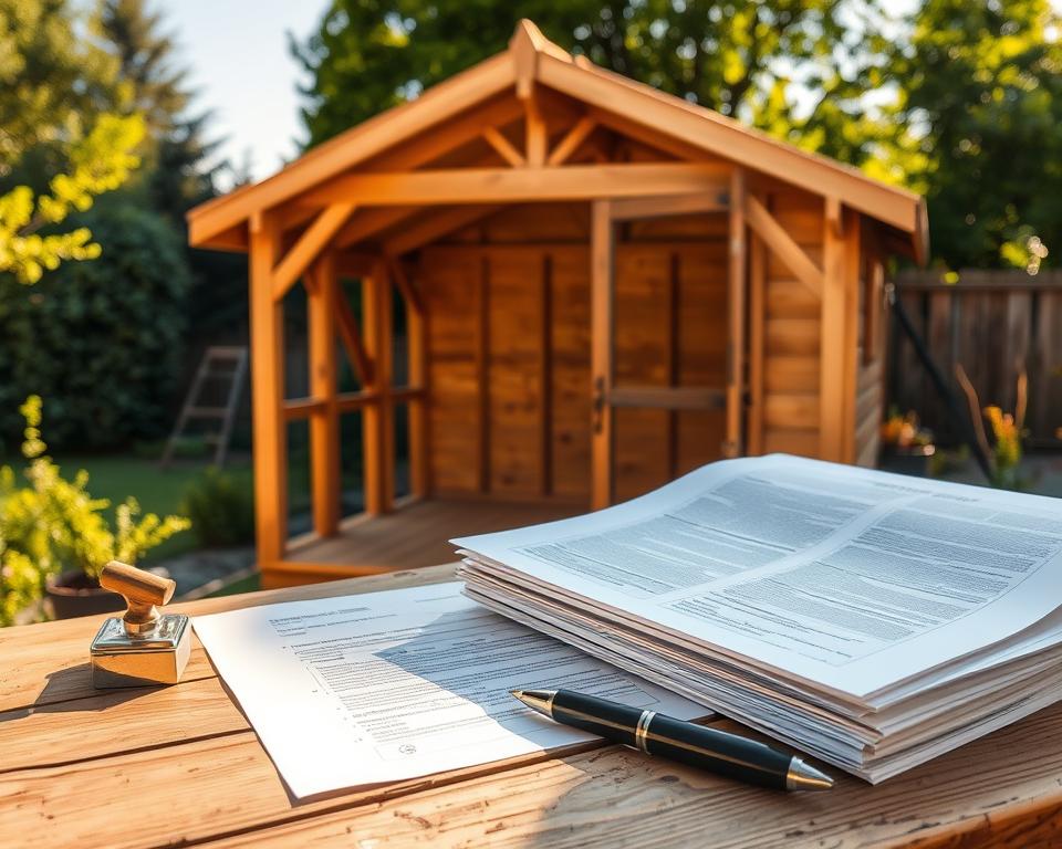 Genehmigungsunterlagen Gartenhausbau