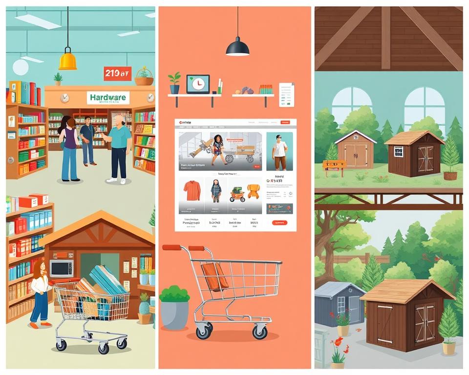 Kauf im Baumarkt vs. Online-Shop vs. Direkt beim Hersteller