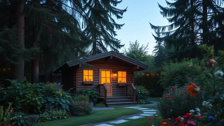 Übernachtung im Gartenhaus – Wie oft erlaubt?