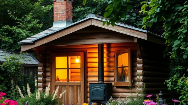 Ist ein Ofen im Gartenhaus erlaubt? – Infos Österreich