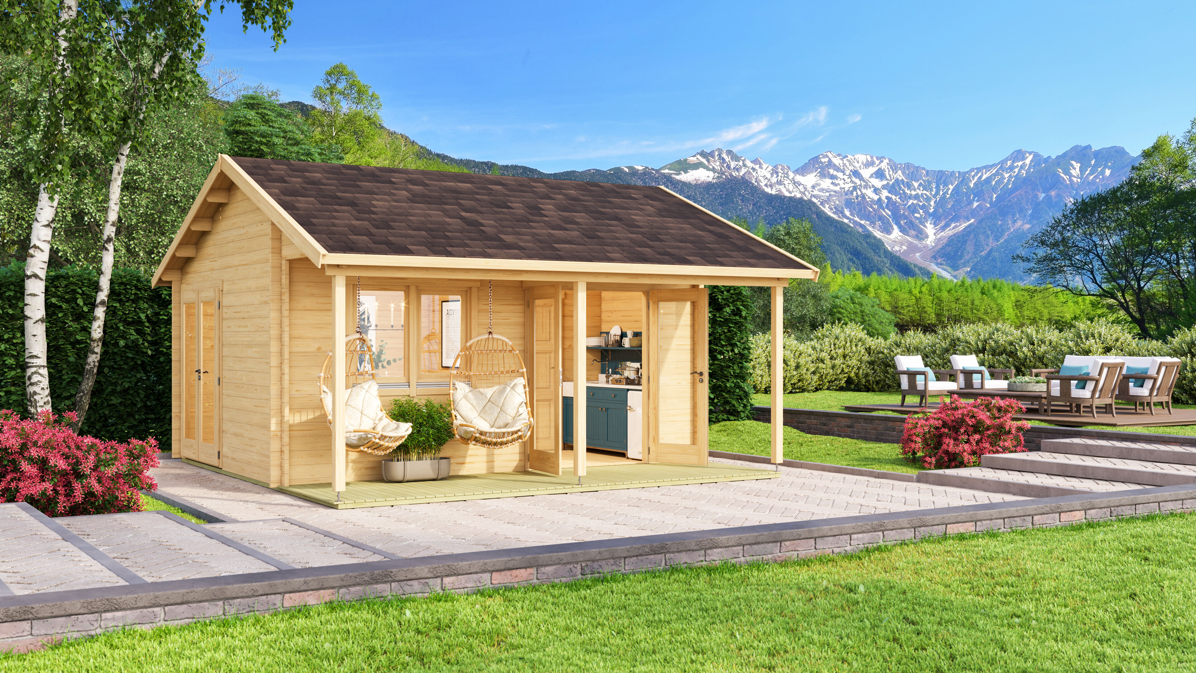 Fjordholz Ferien- und Freizeithaus  Modell Lerum 7 | 6x4m