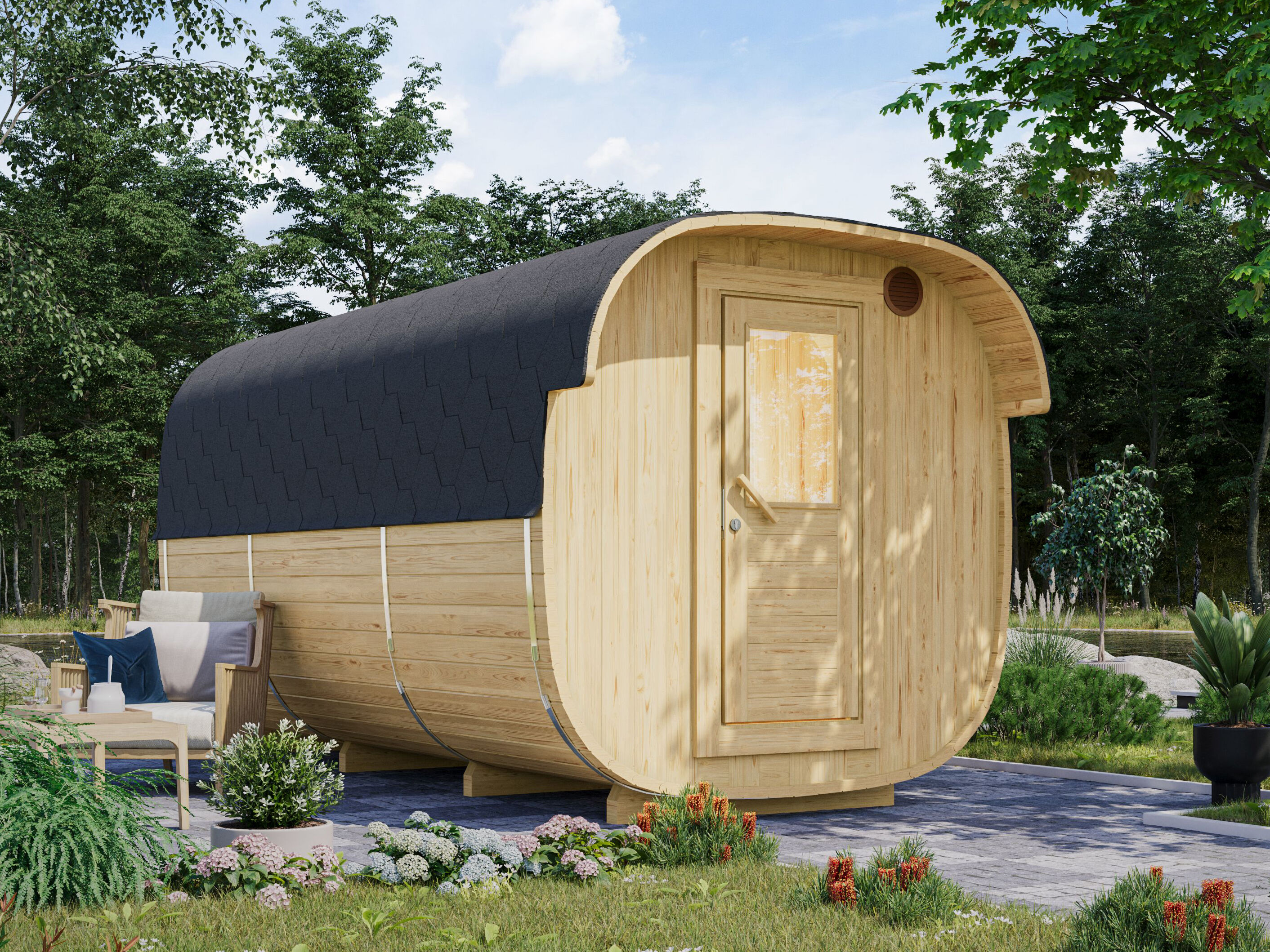 Camping Fass Modell 420 deluxe | 4x2m